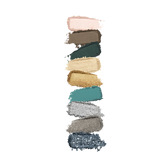 glamour multi finish eyeshadow palette - 06 Green Vibes