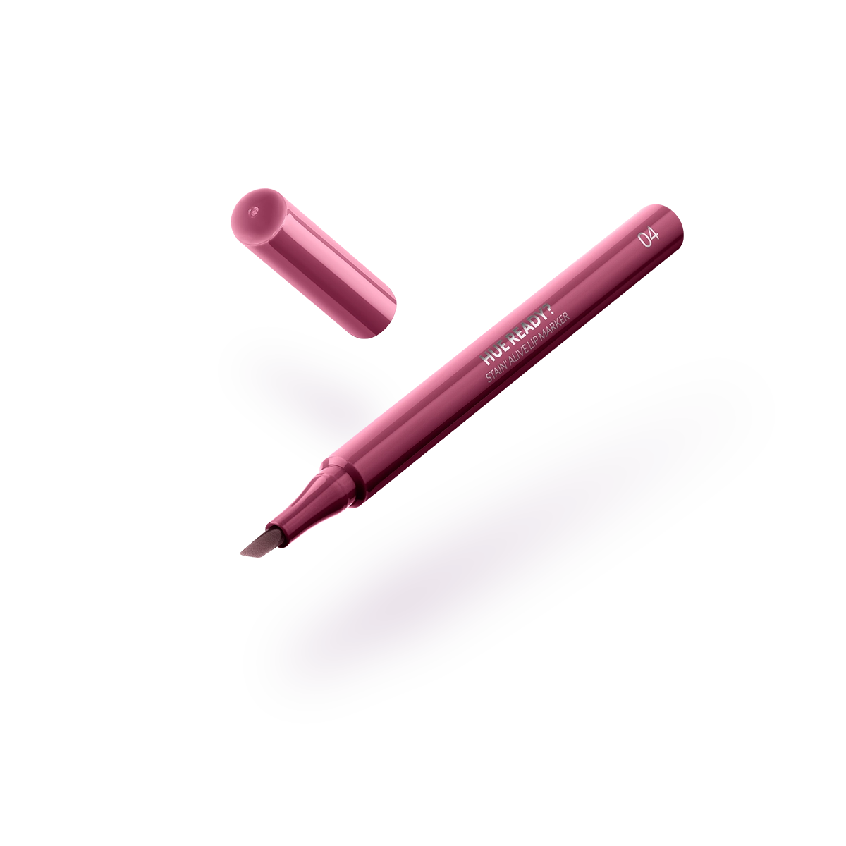 hue ready? stain' alive lip marker - 04 Mauve on