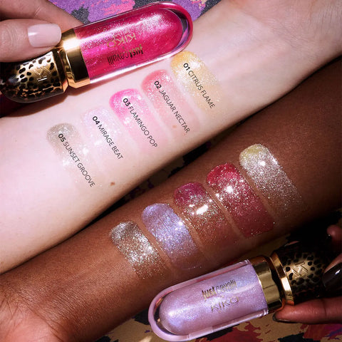just cavalli x kiko milano 3d hydra lip gloss rebel edition - 05 Sunset Groove