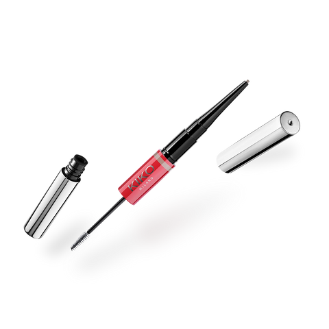 flirt alert lock them! micro eyebrow pencil & gel - 01 Soft Blonde Energy