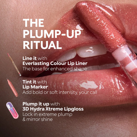 3d hydra xtreme lipgloss limited edition - 08 Amber Kiss