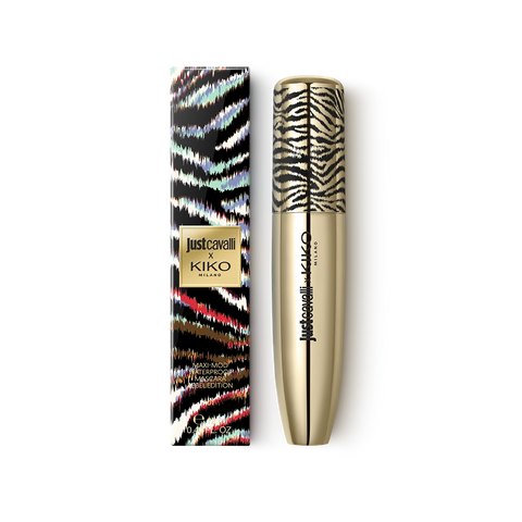 just cavalli x kiko milano maxi-mod mascara rebel edition - 01 Wild Green
