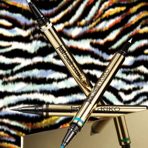 just cavalli x kiko milano no fear to dare eyemarker & eraser - 03 Blackout Night