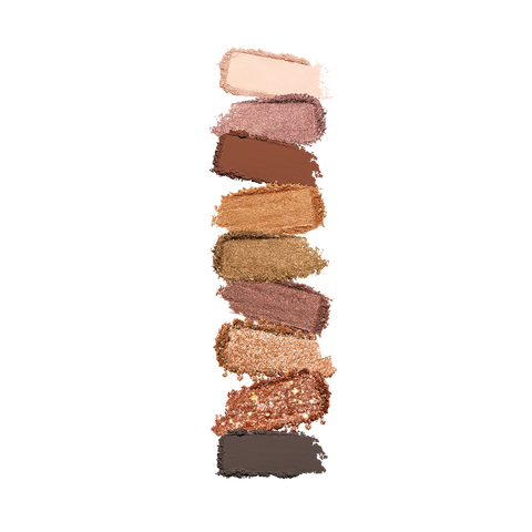glamour multi finish eyeshadow palette - 02 Sunset Vibes