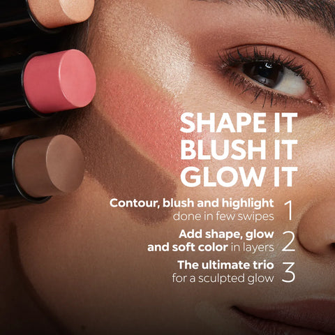 velvet touch creamy stick blush - 06 Geranium