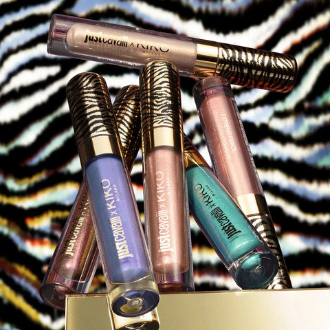 just cavalli x kiko milano extreme fierce long lasting eyeshadow - 04 Jungle Chrome
