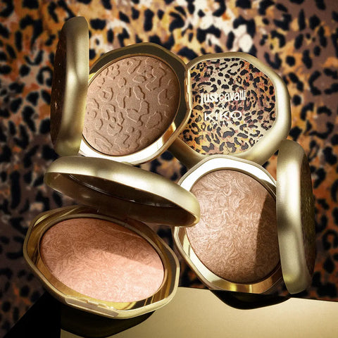 just cavalli x kiko milano party glam lumi-bronzer - 02 Savanna Toffee