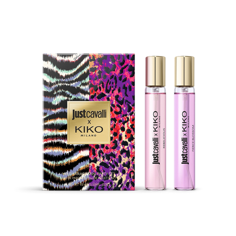 just cavalli x kiko milano wild mirage mini party set