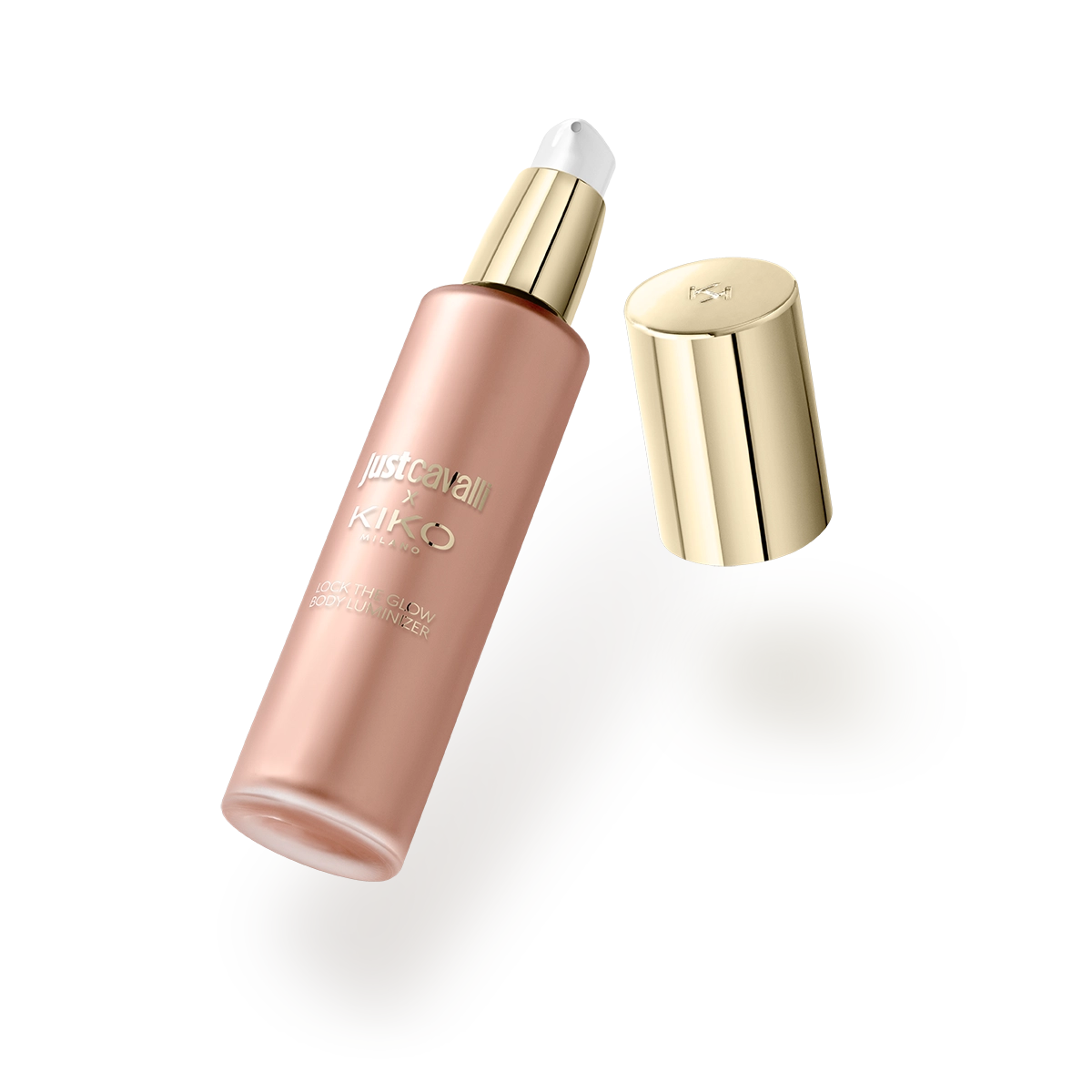 just cavalli x kiko milano lock the glow body luminizer - 02 Radiant Diva