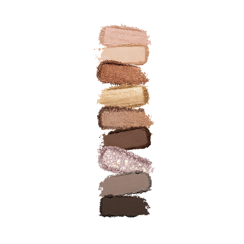 glamour multi finish eyeshadow palette - 01 Earth Tones