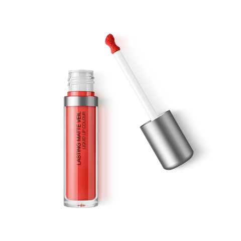 lasting matte veil liquid lip colour - 11 Classic Red