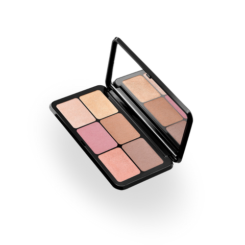 irresistible total look face powder palette - 01 Light-Medium
