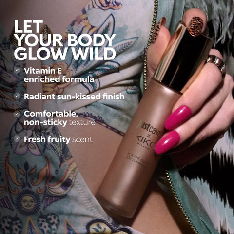 just cavalli x kiko milano lock the glow body luminizer - 01 Spotlight Shine