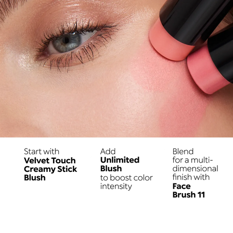 velvet touch creamy stick blush - 08 Rose Mauve