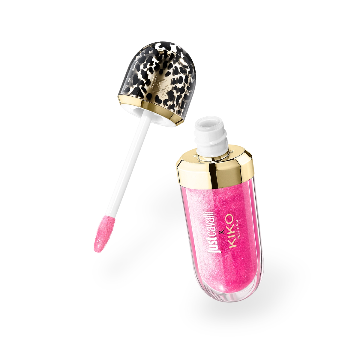 just cavalli x kiko milano 3d hydra lip gloss rebel edition - 03 Flamingo Pop
