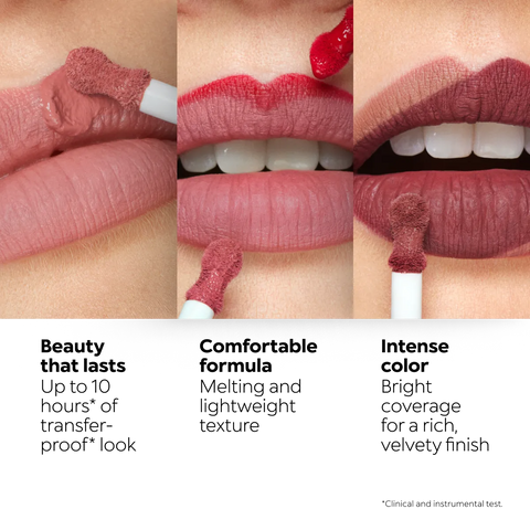 lasting matte veil liquid lip colour - 16 Deep Amaranth