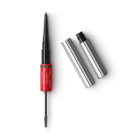 flirt alert lock them! micro eyebrow pencil & gel - 04 Jet Black Mood