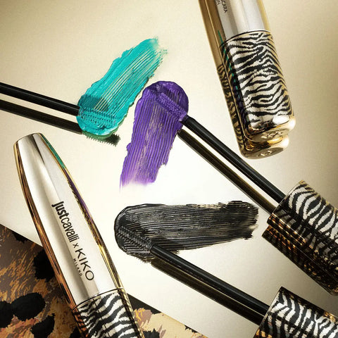 just cavalli x kiko milano maxi-mod mascara rebel edition - 01 Wild Green