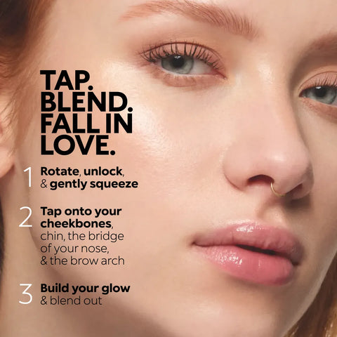 glow fusion gleam dream highlighter - 01 Sunkissed Rosé