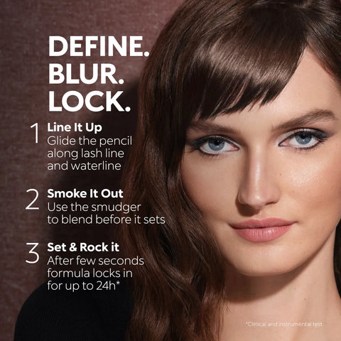 unlimited precision automatic eyeliner & khol - 16 Black