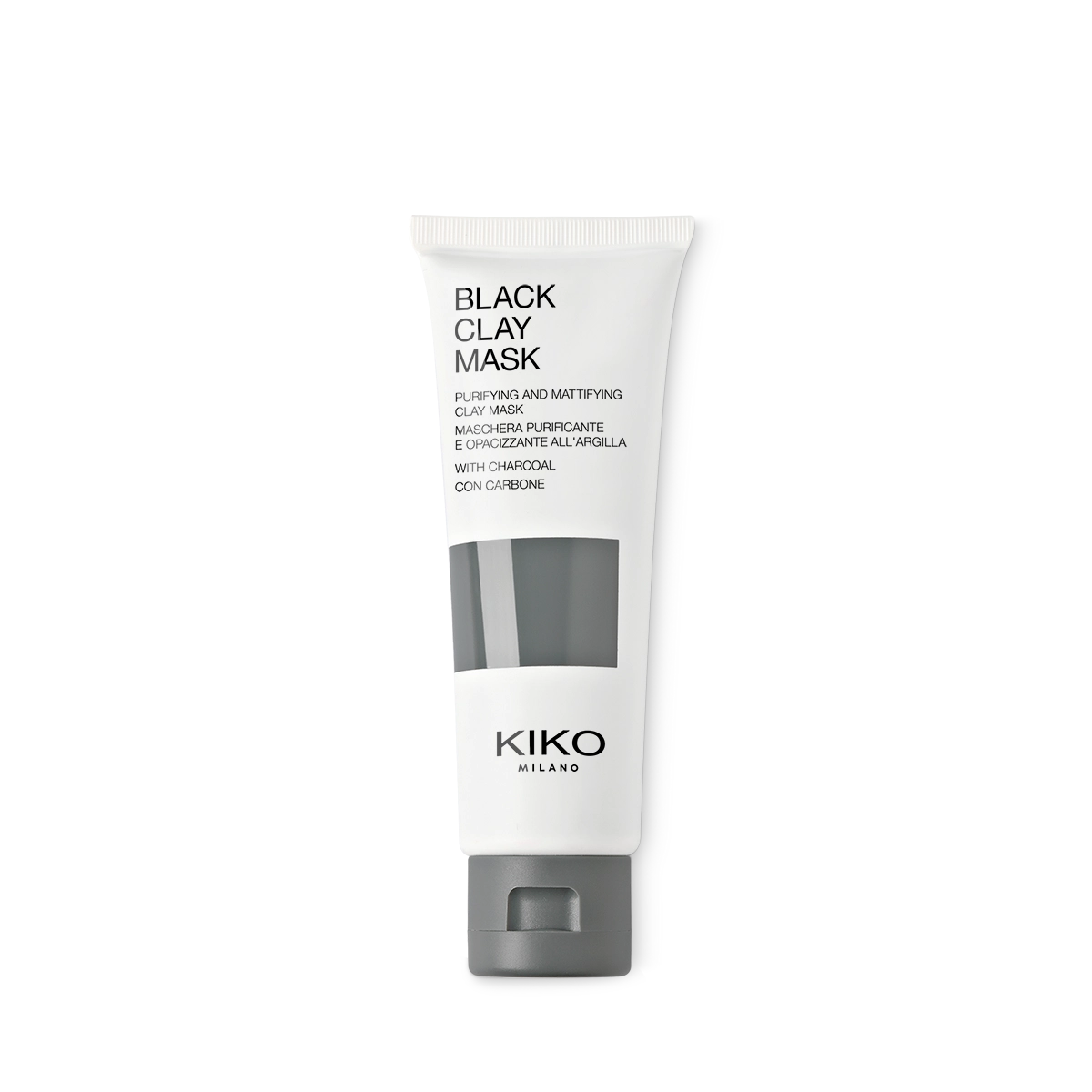 black clay mask