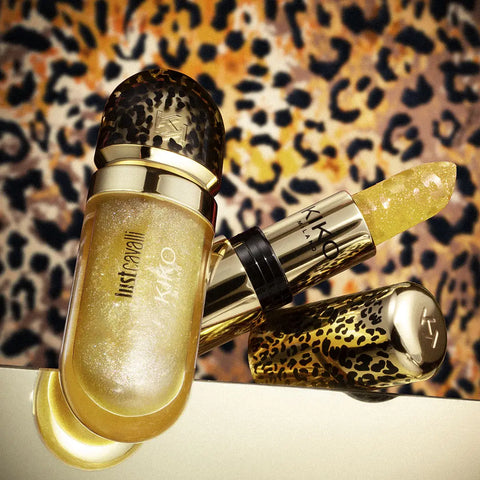 just cavalli x kiko milano 3d hydra lip gloss rebel edition - 01 Citrus Flame