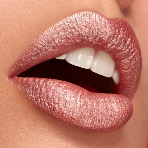 metal liquid lip colour - 01 Rosy Nude