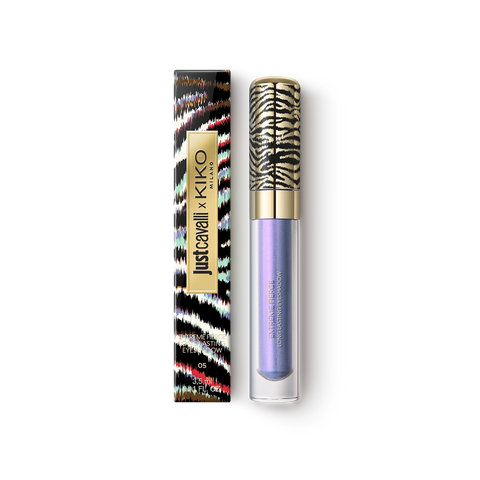 just cavalli x kiko milano extreme fierce long lasting eyeshadow - 05 Chaotic Violet