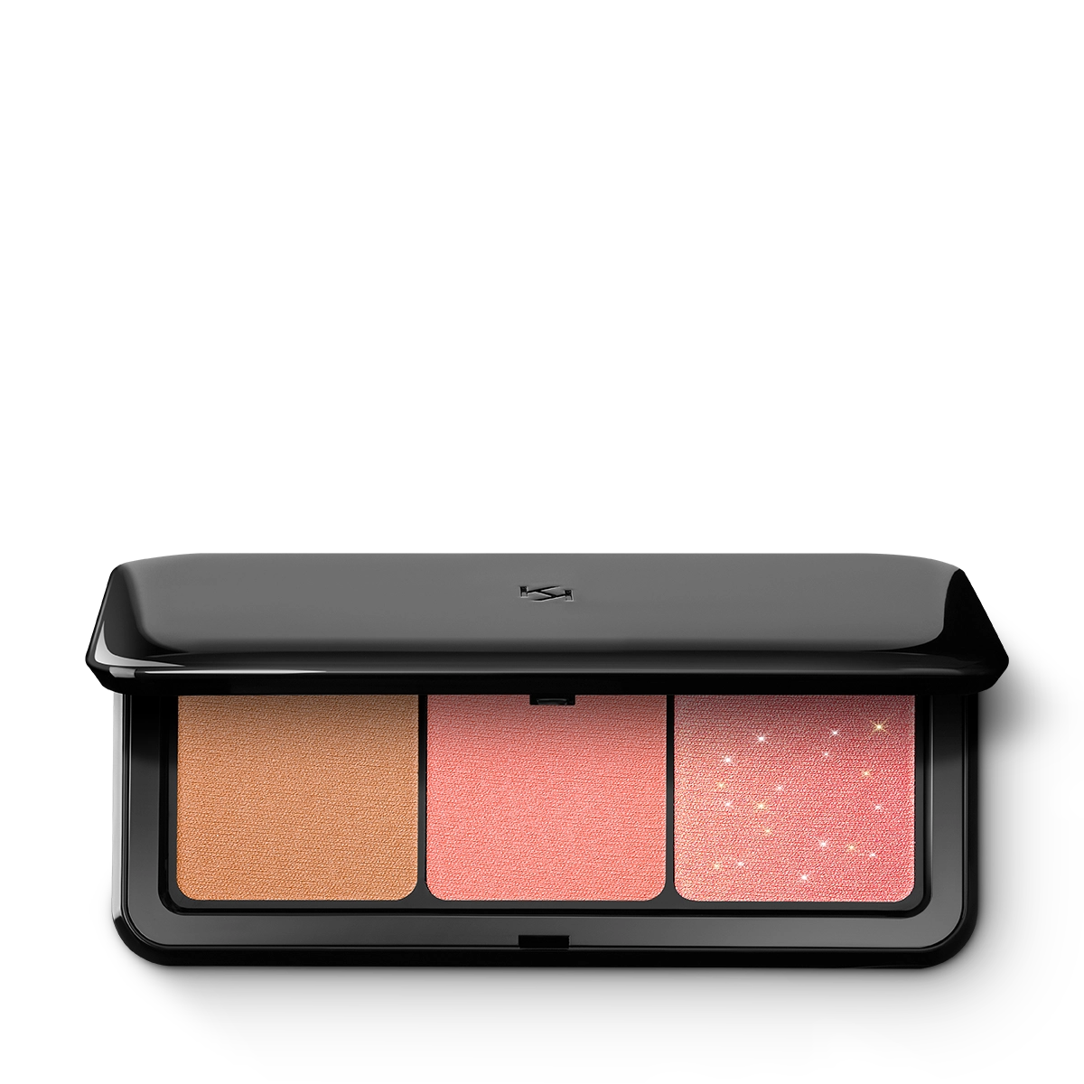 multi finish trio blush & bronzer palette - 01 - Coral