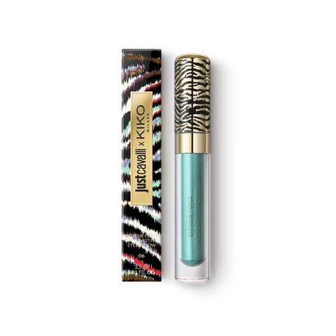just cavalli x kiko milano extreme fierce long lasting eyeshadow - 06 Jade Waves