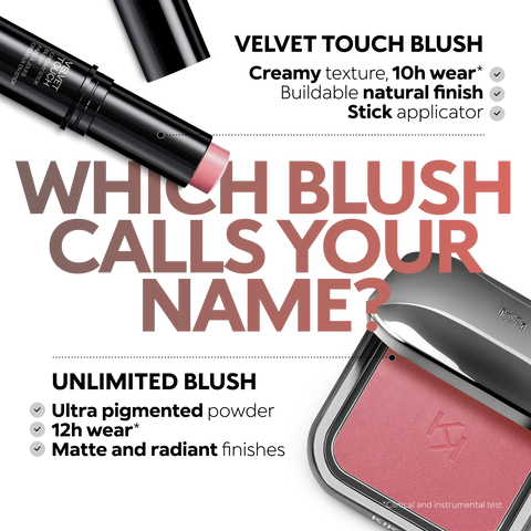 velvet touch creamy stick blush - 07 Natural Rose