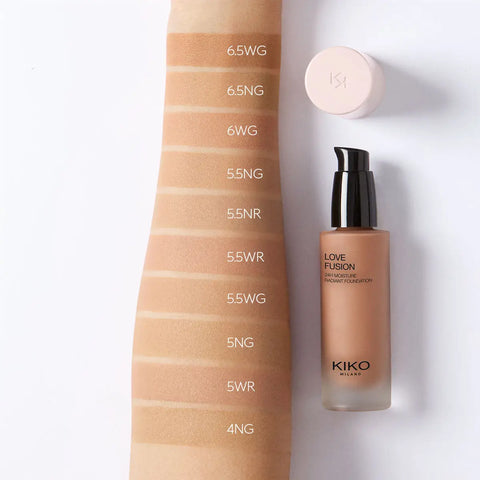 love fusion 24h moisture radiant foundation - 5.5NG Neutral Gold