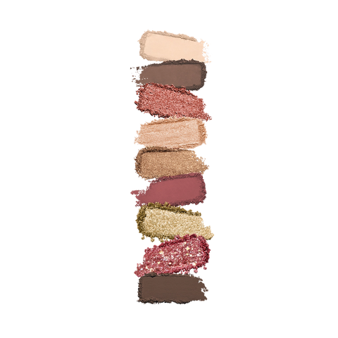 glamour multi finish eyeshadow palette - 03 Burgundy Notes