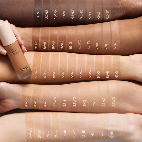 love fusion 24h moisture radiant foundation - 8WR Warm Rose
